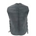 Colete Couro Masculino Legitimo Sem Forro E bolso  Promoção 22m